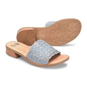 Sofft Ardee Sandals in Sky Blue Size 6.5
